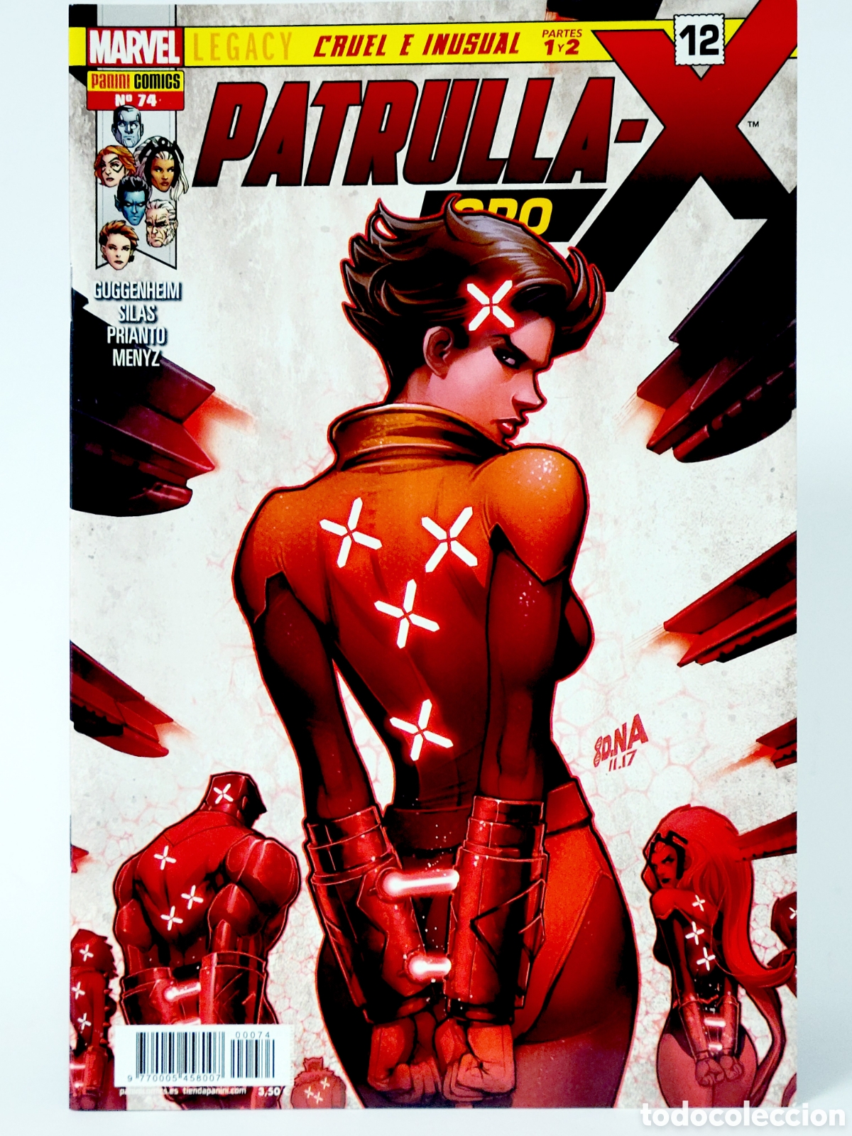 C&oacute;mics: C&Oacute;MIC PATRULLA-X ORO 74 PANINI MARVEL GRAPA DE KIOSCO