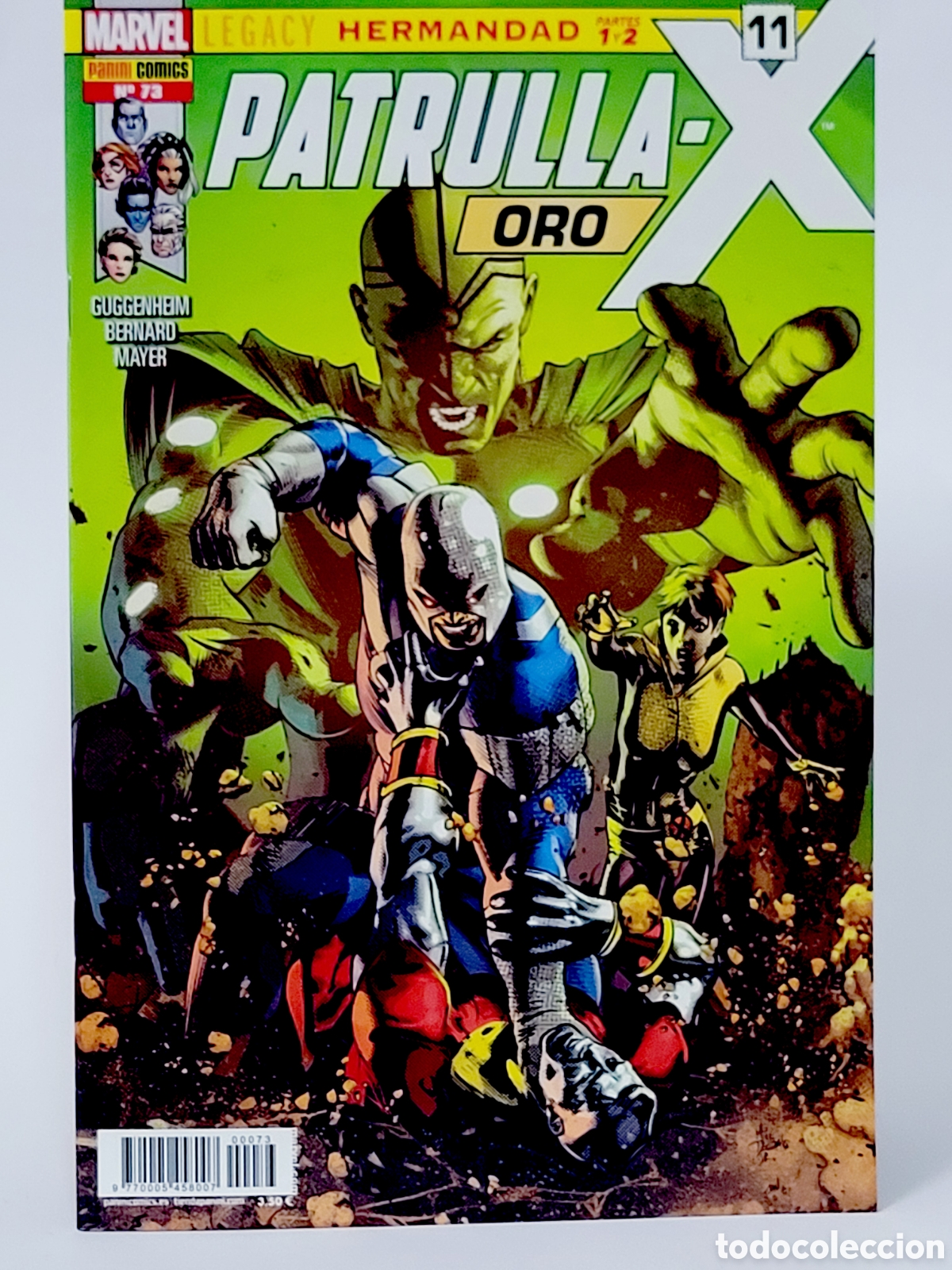 C&oacute;mics: C&Oacute;MIC PATRULLA-X ORO 73 PANINI MARVEL GRAPA DE KIOSCO