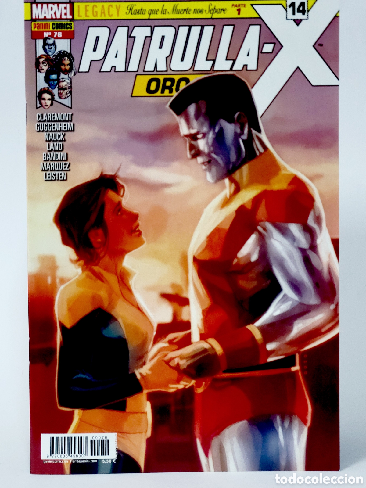 C&oacute;mics: C&Oacute;MIC PATRULLA-X ORO 76 PANINI MARVEL GRAPA DE KIOSCO