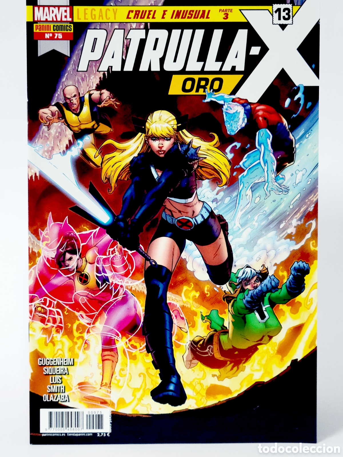 C&oacute;mics: C&Oacute;MIC PATRULLA-X ORO 75 PANINI MARVEL GRAPA DE KIOSCO - Foto 1
