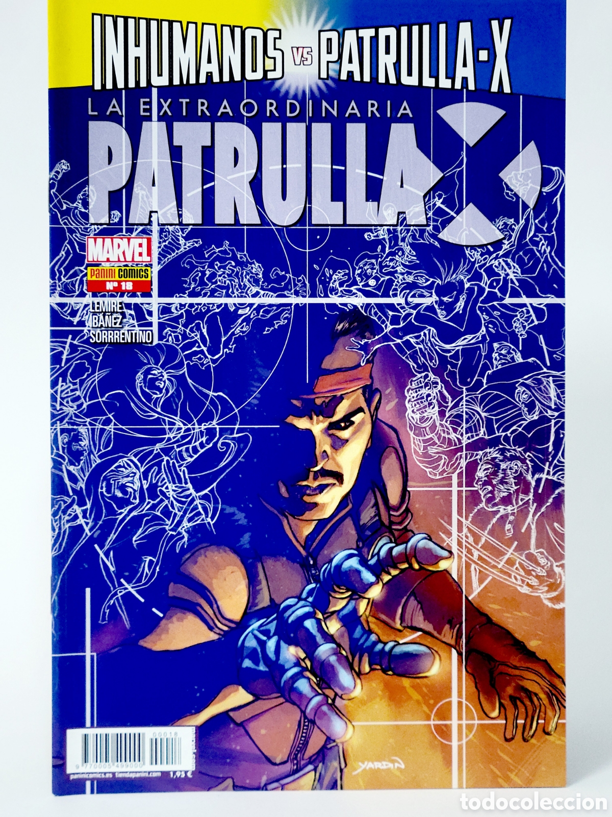 C&oacute;mics: C&Oacute;MIC LA EXTRAORDINARIA PATRULLA-X 18 INHUMANOS VS PATRULLA-X PANINI MARVEL GRAPA DE KIOSCO