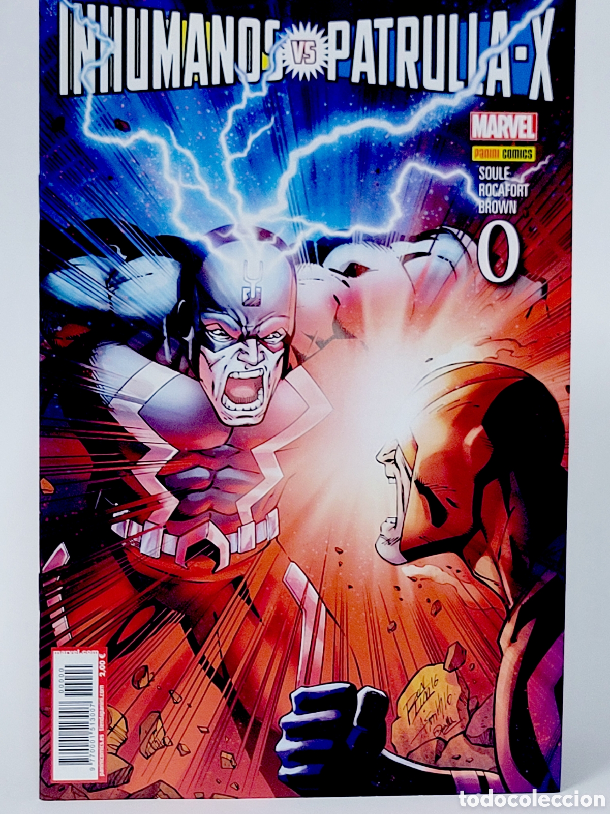 C&oacute;mics: C&Oacute;MIC INHUMANOS VS PATRULLA-X 0 PANINI MARVEL GRAPA DE KIOSCO