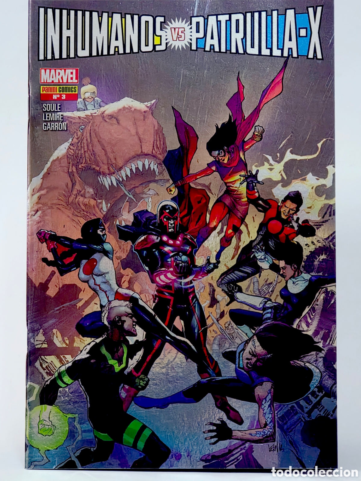 C&oacute;mics: C&Oacute;MIC INHUMANOS VS PATRULLA-X 3 PANINI MARVEL GRAPA DE KIOSCO - Foto 1