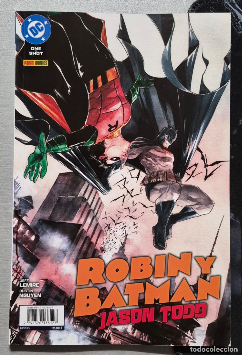 C&oacute;mics: ROBIN Y BATMAN : JASON TODD / JEFF LEMIRE / DC - PANINI - Foto 1