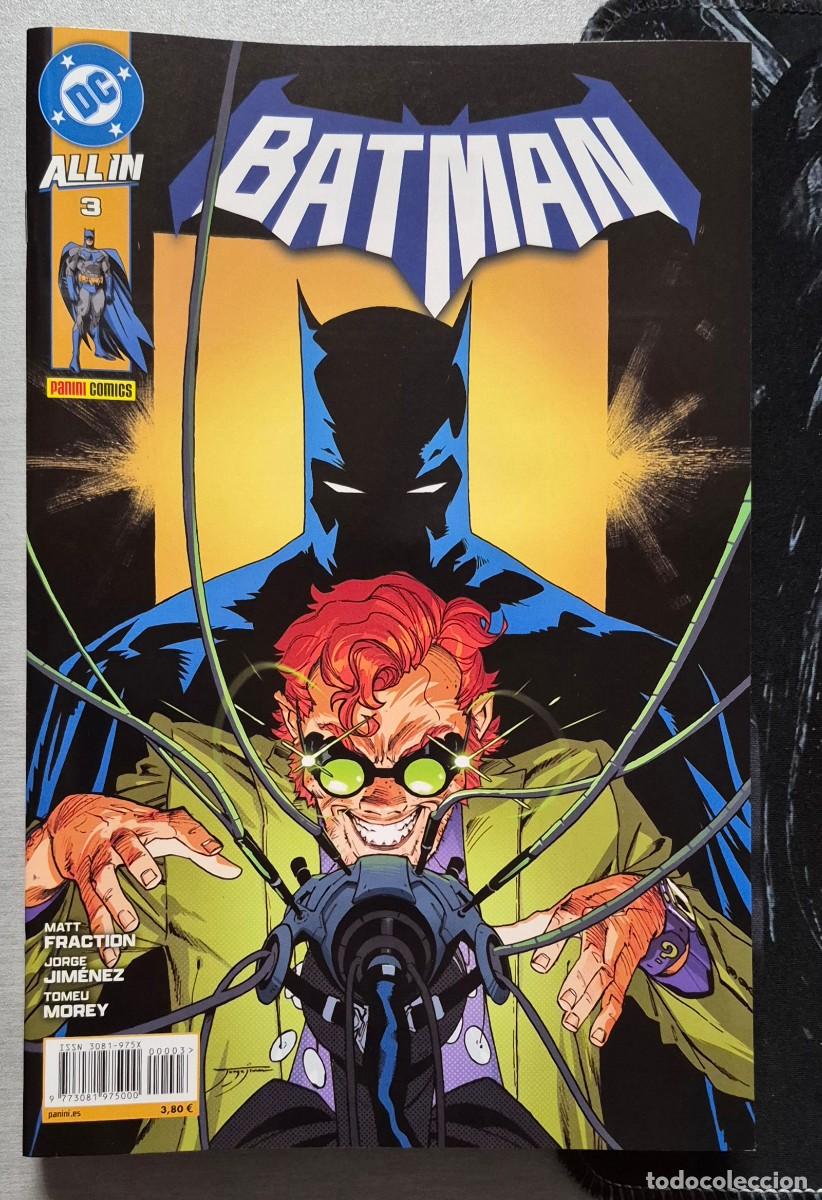 C&oacute;mics: ALL IN BATMAN N&ordm; 3 - MATT FRACTION - JORGE JIMENEZ / DC - PANINI