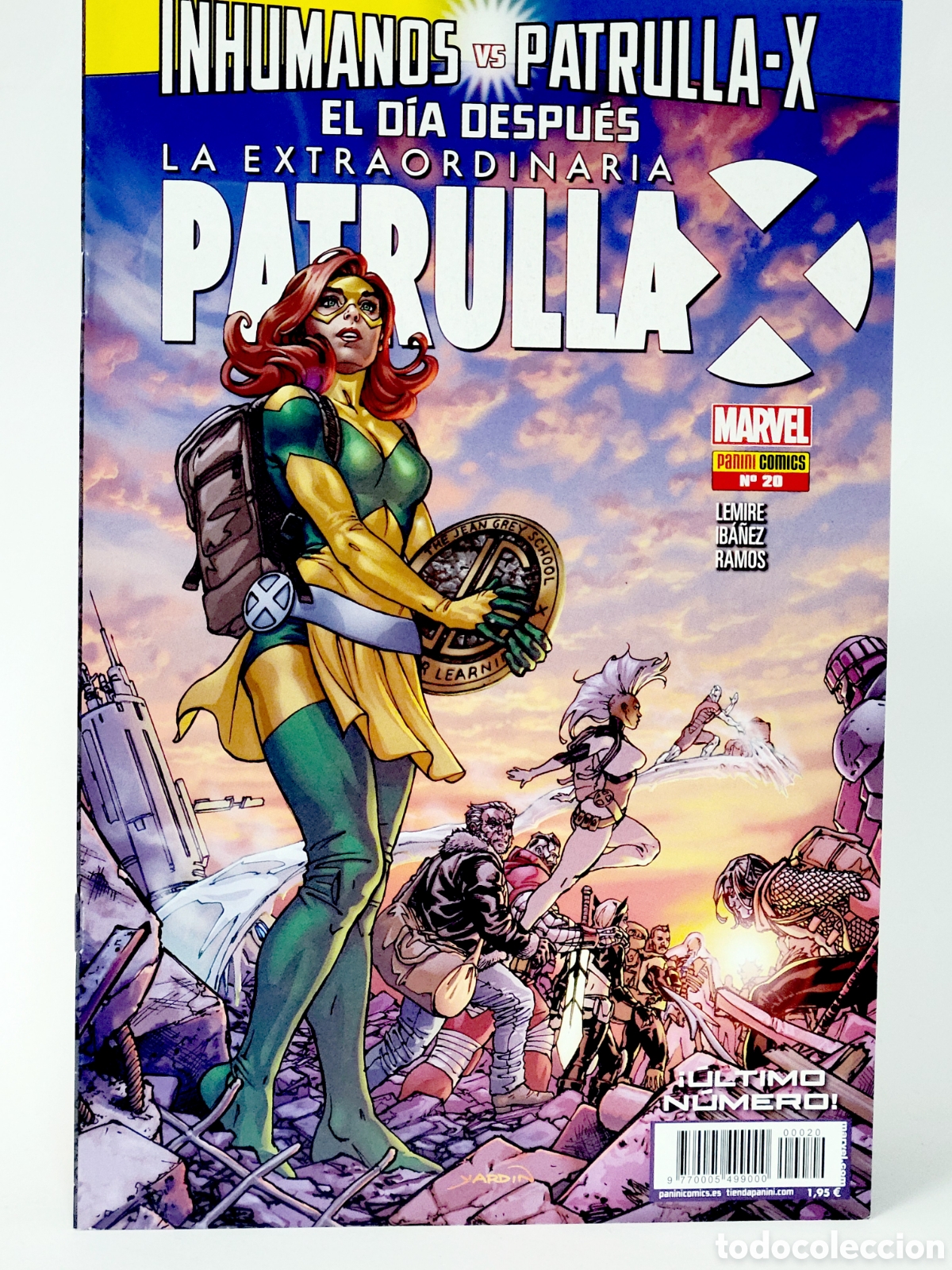 C&oacute;mics: C&Oacute;MIC LA EXTRAORDINARIA PATRULLA -X 20 INHUMANOS VS PATRULLA-X PANINI MARVEL GRAPA DE KIOSCO