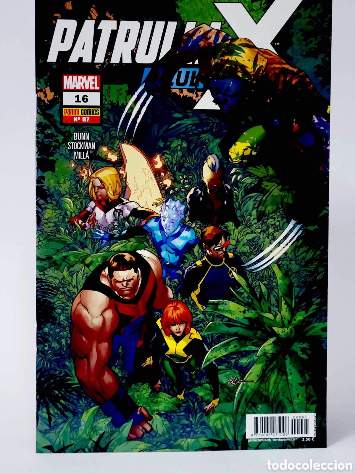 C&oacute;mics: C&Oacute;MIC PATRULLA -X AZUL 67 PANINI MARVEL GRAPA DE KIOSCO