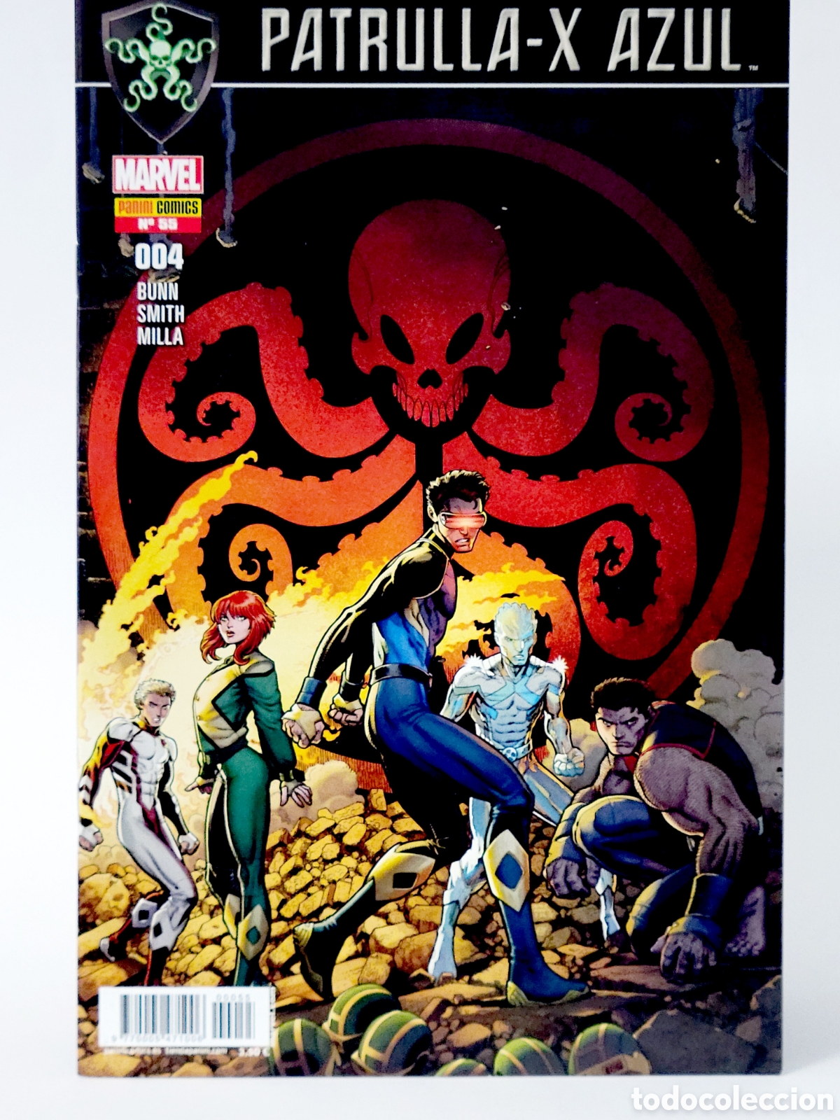 C&oacute;mics: C&Oacute;MIC PATRULLA -X AZUL 55 PANINI MARVEL GRAPA DE KIOSCO - Foto 1