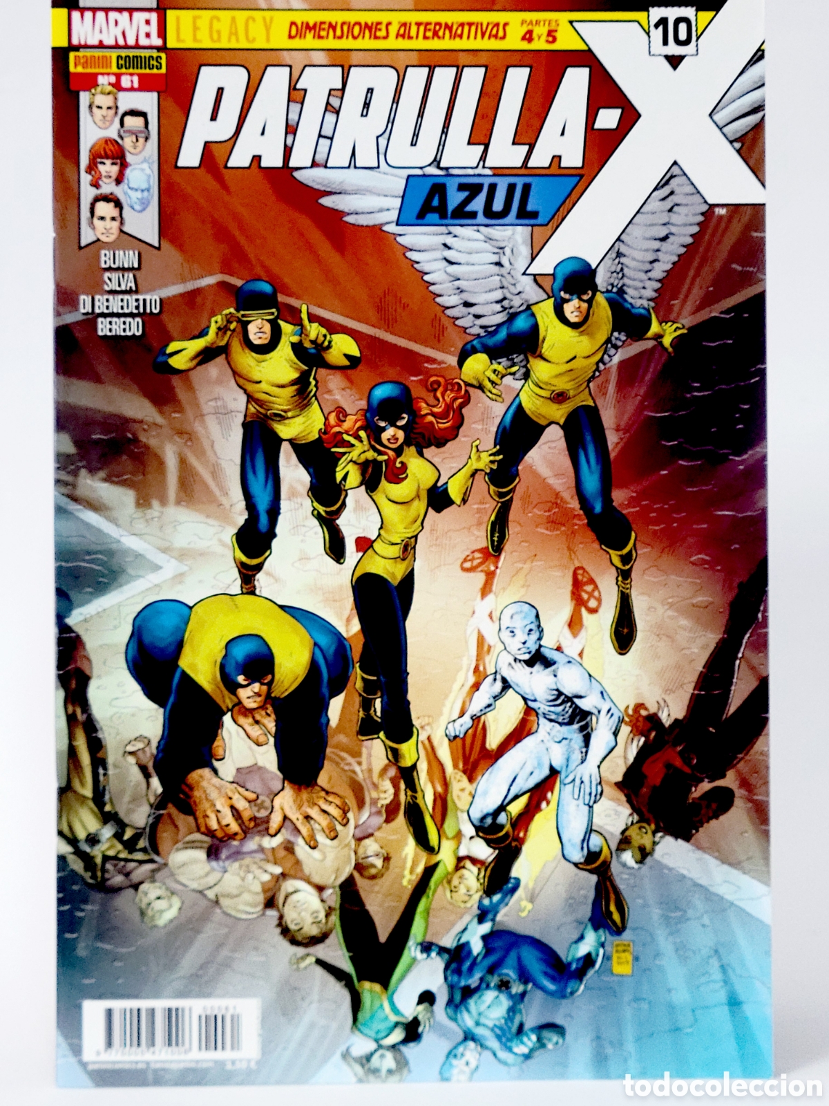 C&oacute;mics: C&Oacute;MIC PATRULLA -X AZUL 61 PANINI MARVEL GRAPA DE KIOSCO