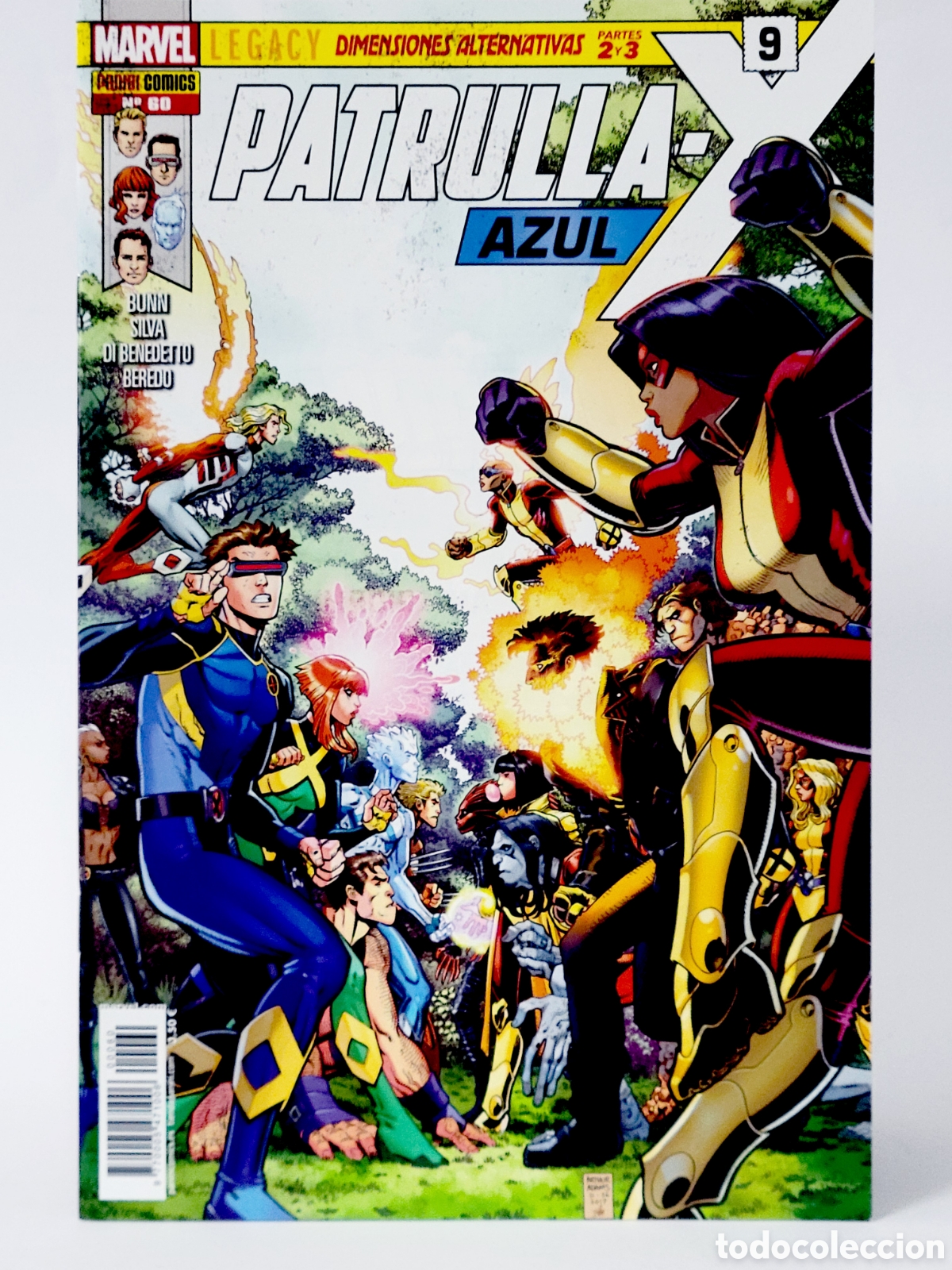 C&oacute;mics: C&Oacute;MIC PATRULLA -X AZUL 60 PANINI MARVEL GRAPA DE KIOSCO