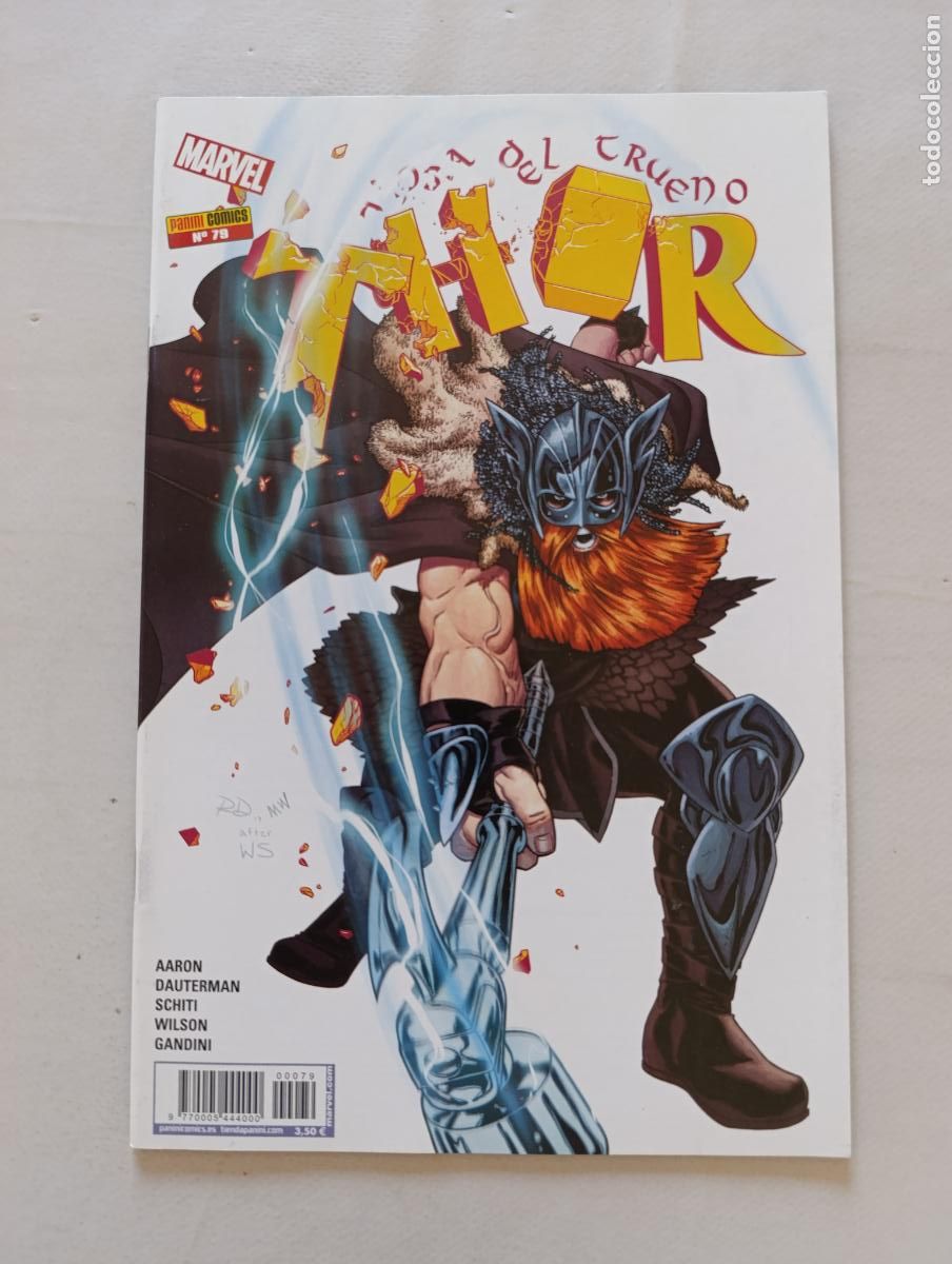 C&oacute;mics: THOR DIOSA DEL TRUENO N&ordm; 79 - MARVEL - PANINI (IB)