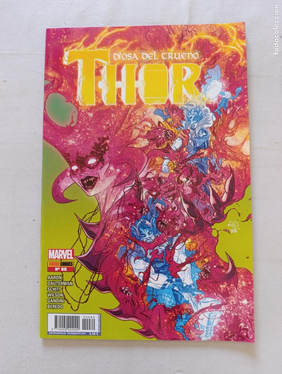 C&oacute;mics: THOR DIOSA DEL TRUENO N&ordm; 80 - MARVEL - PANINI (IB)