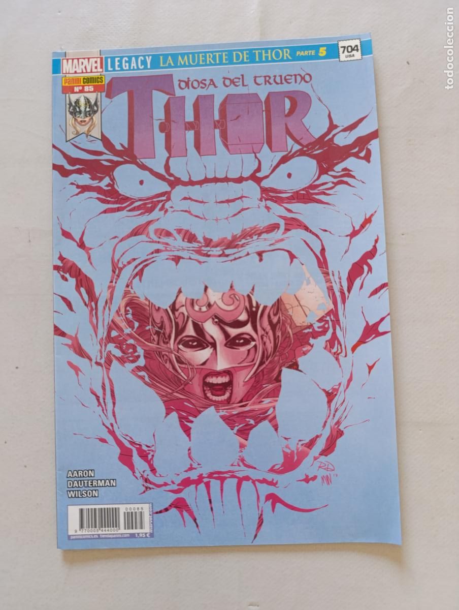 C&oacute;mics: THOR DIOSA DEL TRUENO N&ordm; 85 - MARVEL - PANINI (IB)