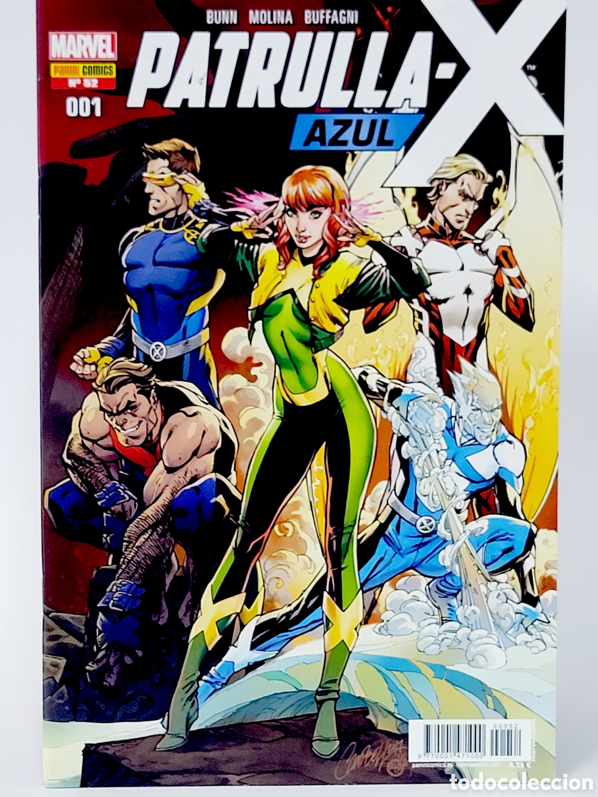 C&oacute;mics: C&Oacute;MIC PATRULLA -X AZUL 52 PANINI MARVEL GRAPA DE KIOSCO - Foto 1
