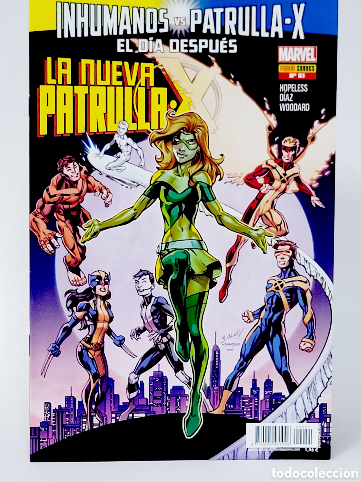 C&oacute;mics: C&Oacute;MIC LA NUEVA PATRULLA -X 51 EL D&Iacute;A DESPU&Eacute;S INHUMANOS VS PATRULLA-X PANINI MARVEL GRAPA DE KIOSCO