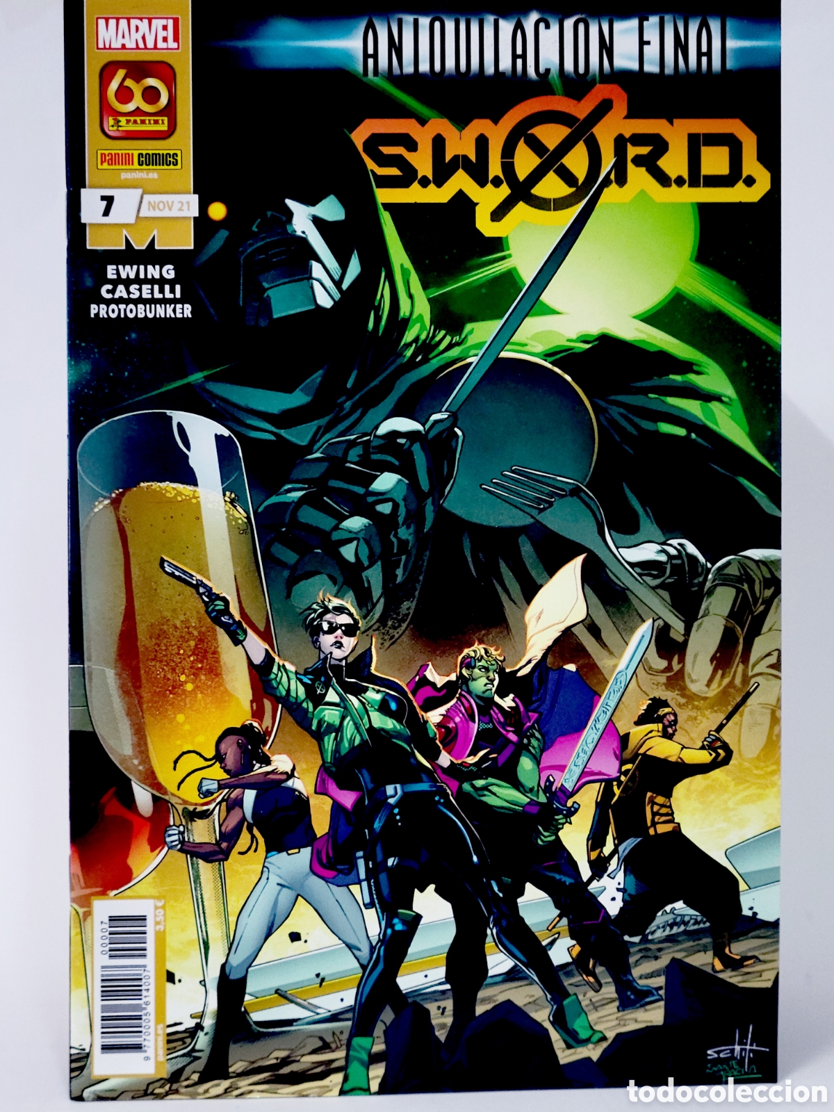 C&oacute;mics: C&Oacute;MIC SWORD 7 ANIQUILACION FINAL DIPLOMACIA NOVIEMBRE 2021PANINI MARVEL GRAPA DE KIOSCO