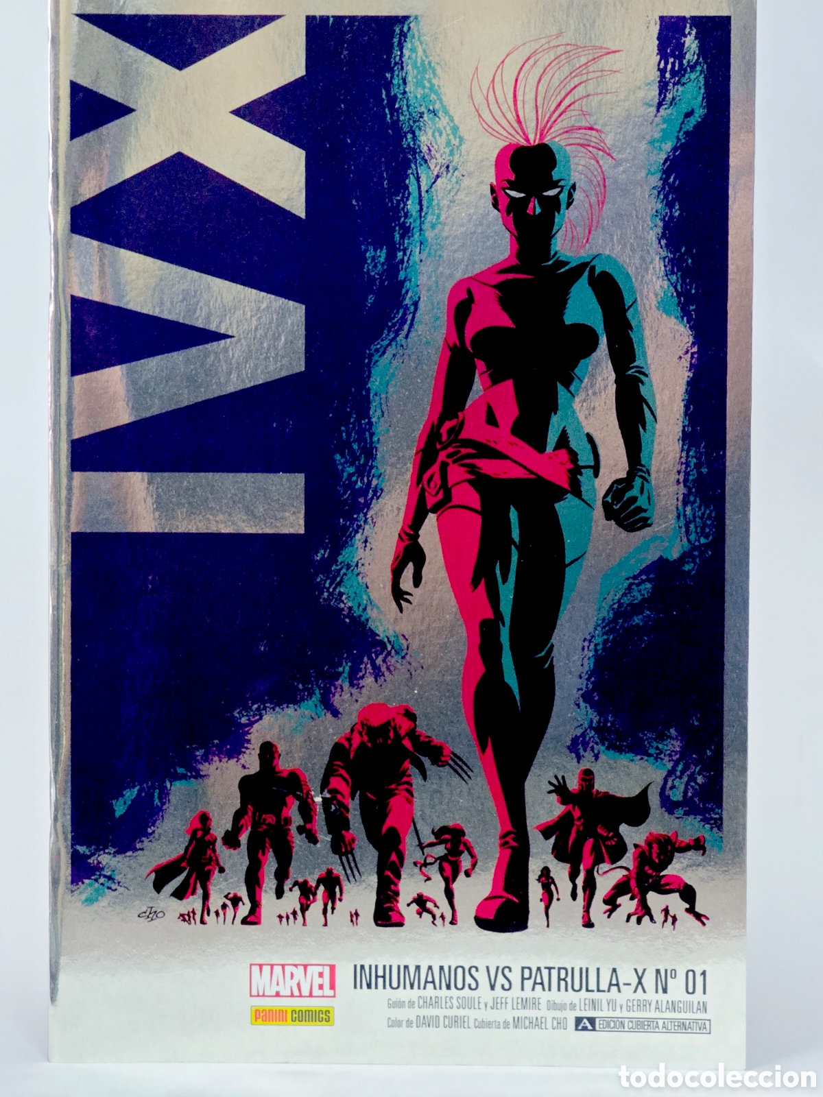 C&oacute;mics: C&Oacute;MIC INHUMANOS VS PATRULLA-X 1 PANINI MARVEL GRAPA DE KIOSCO