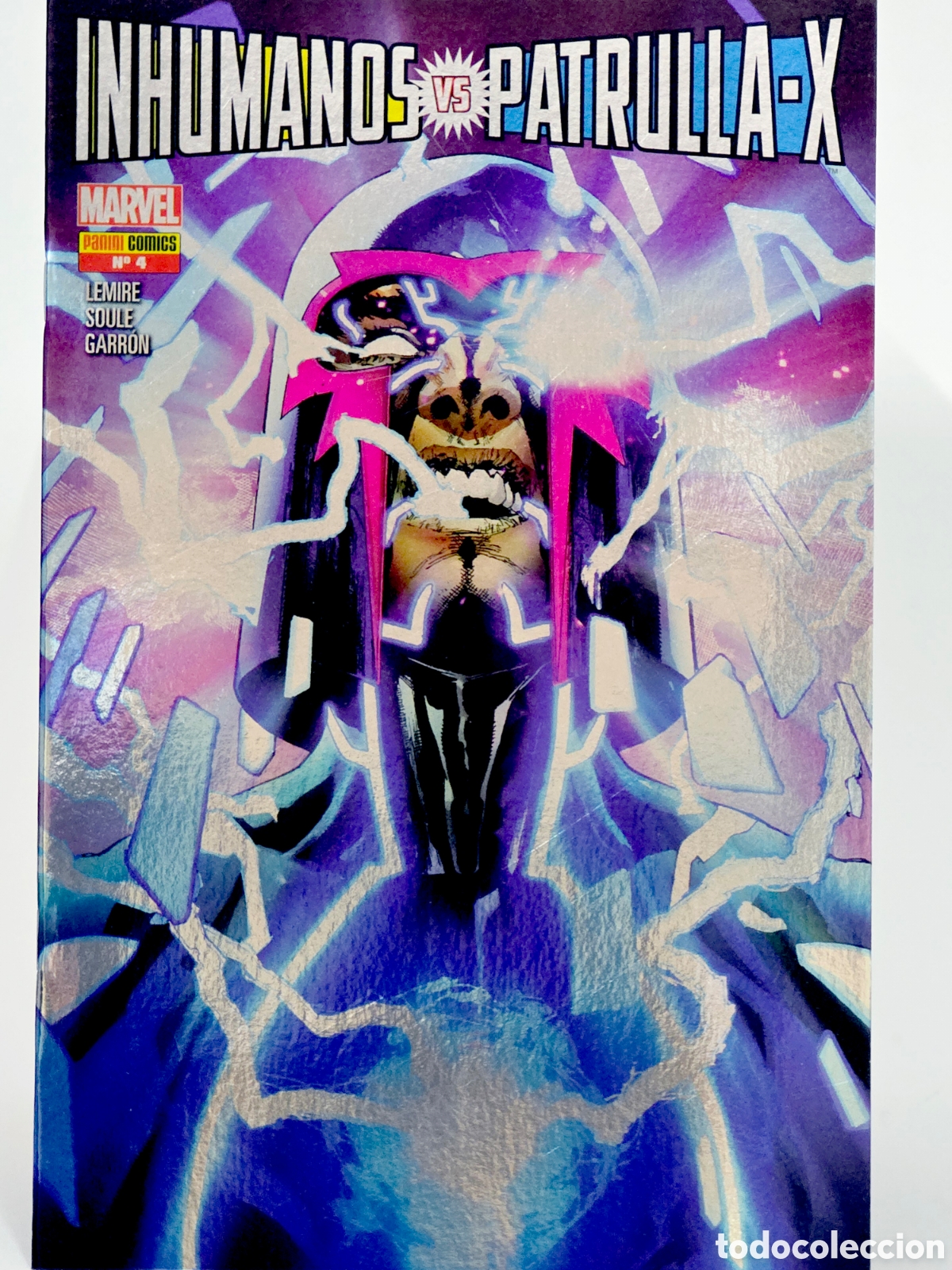 C&oacute;mics: C&Oacute;MIC INHUMANOS VS PATRULLA-X 4 PANINI MARVEL GRAPA DE KIOSCO