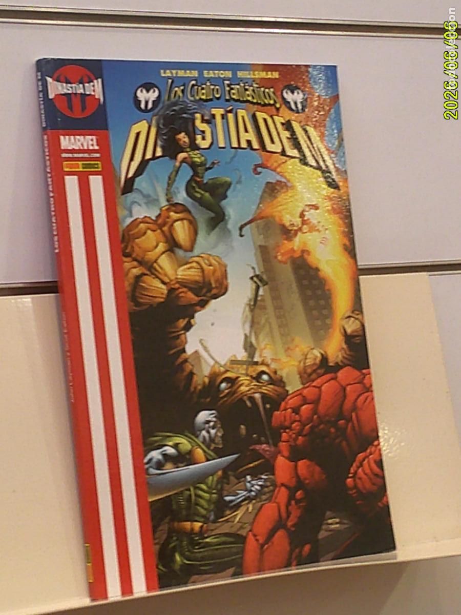 C&oacute;mics: LOS CUATRO FANTASTICOS DINASTIA DE M MARVEL - PANINI OFERTA