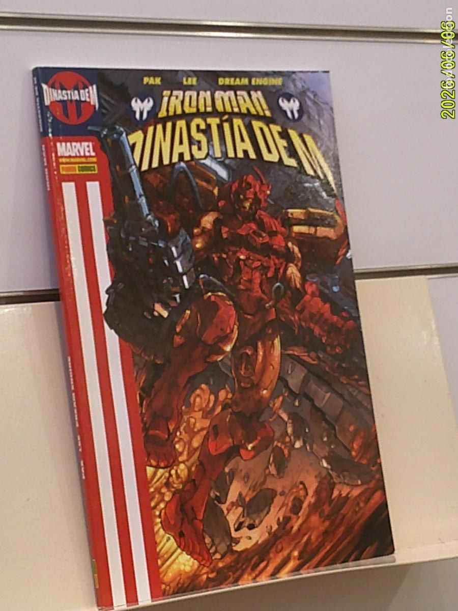 C&oacute;mics: IRON MAN DINASTIA DE M MARVEL - PANINI OFERTA