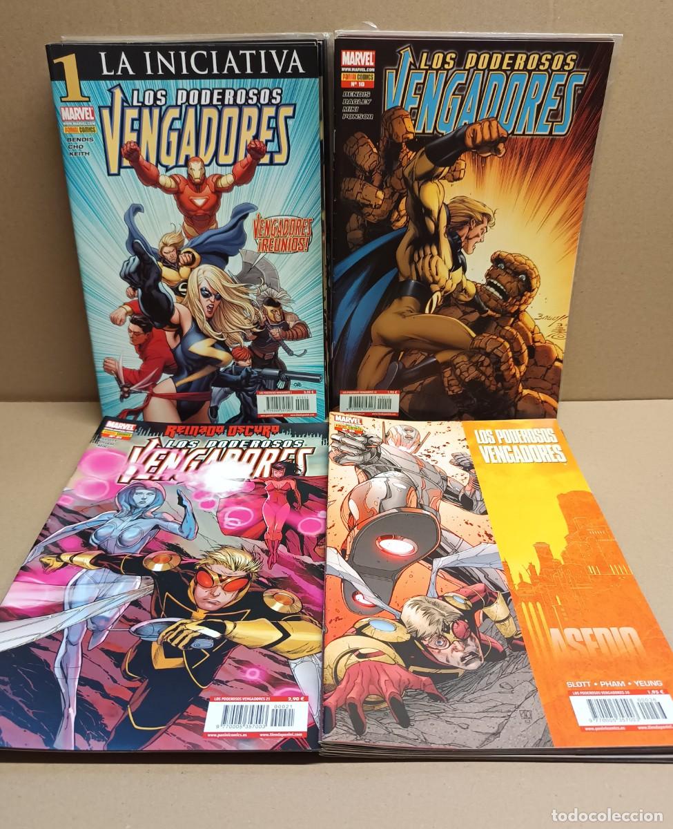 C&oacute;mics: Los Poderosos Vengadores - Panini. Completa 36 ejemplares