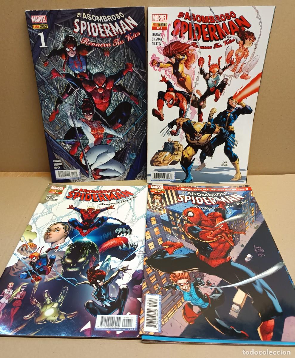 C&oacute;mics: El Asombroso Spiderman: Renueva tus votos. Panini - Completa 18 ejemplares