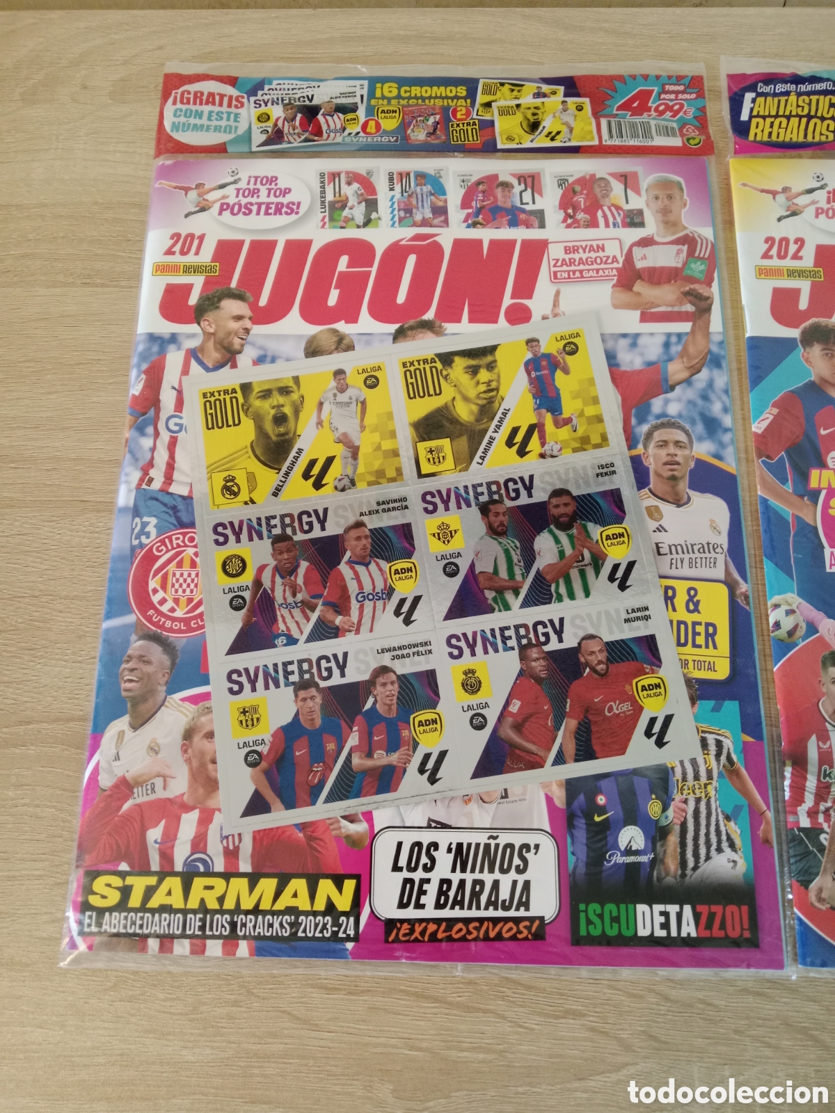 C&oacute;mics: Revistas Jugon 201 y 202
