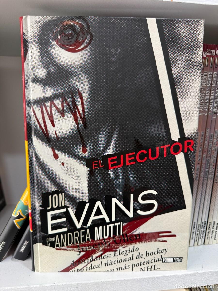 C&oacute;mics: El Ejecutor - Jon Evans y Andrea Mutti - Panini Noir Tapa Dura