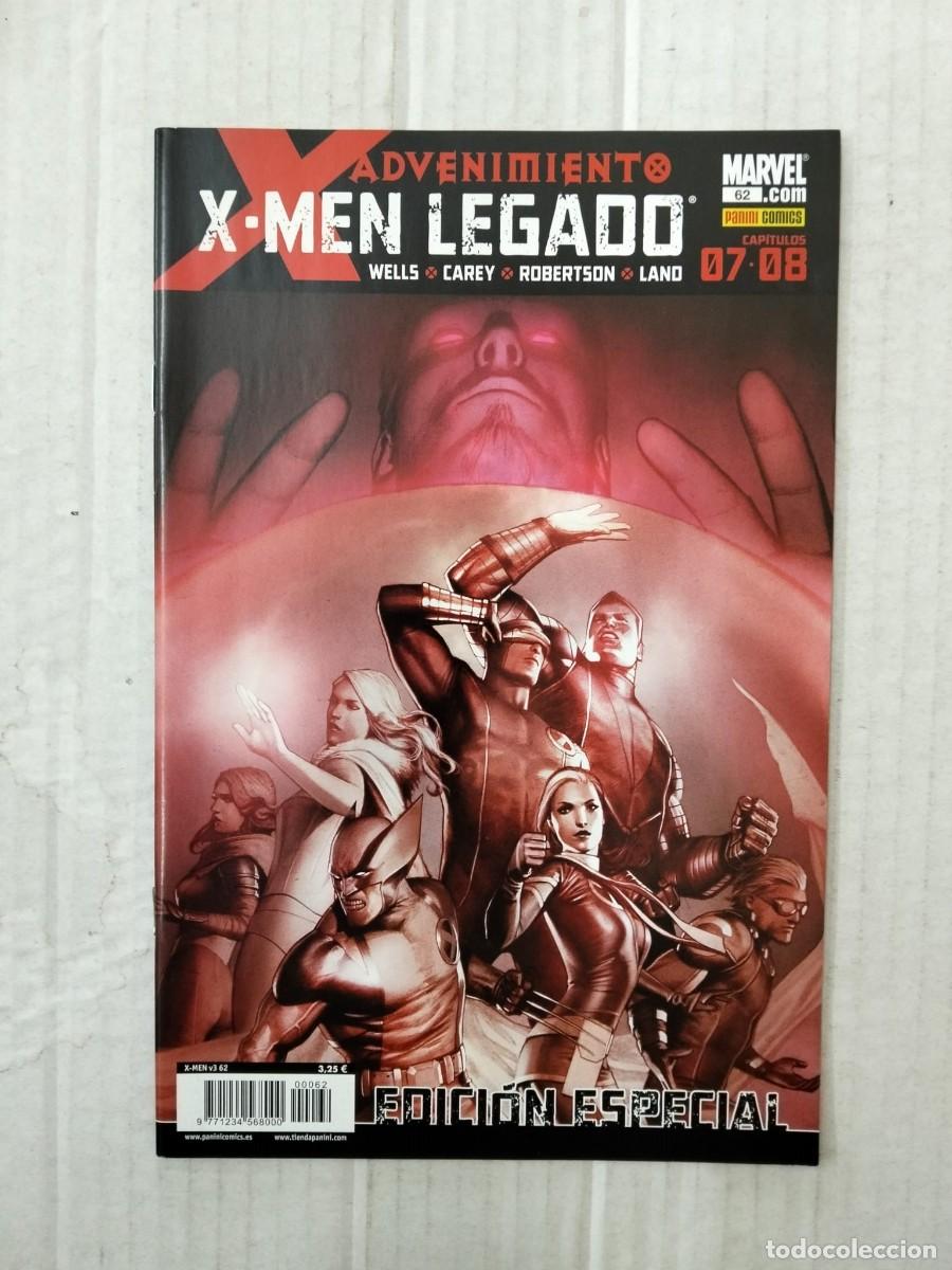 C&oacute;mics: X MEN LEGADO n&ordm; 62. ADVENIMIENTO CAP&Iacute;TULOS 7 - 8. EDICI&Oacute;N ESPECIAL