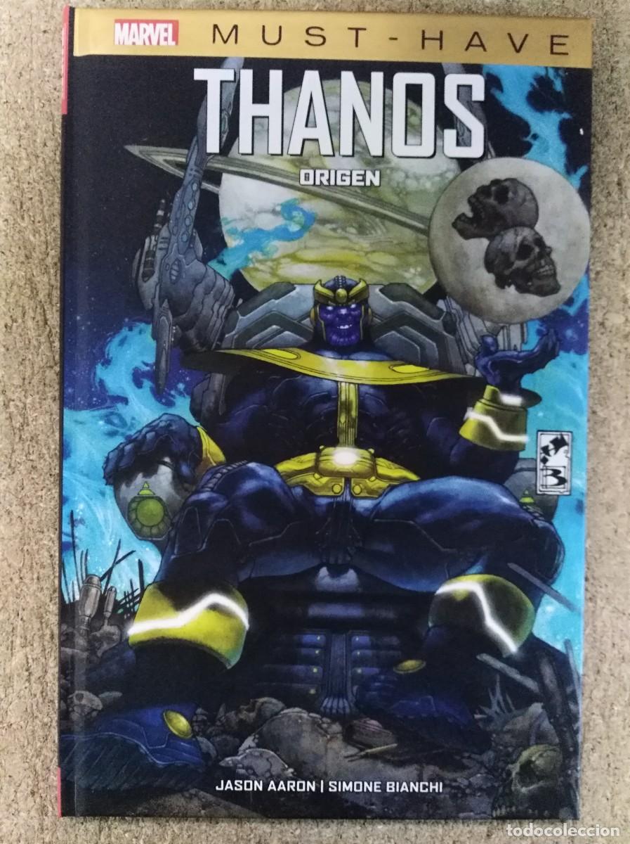 C&oacute;mics: Must Have.Thanos.Origen.Marvel.Panini - Foto 1