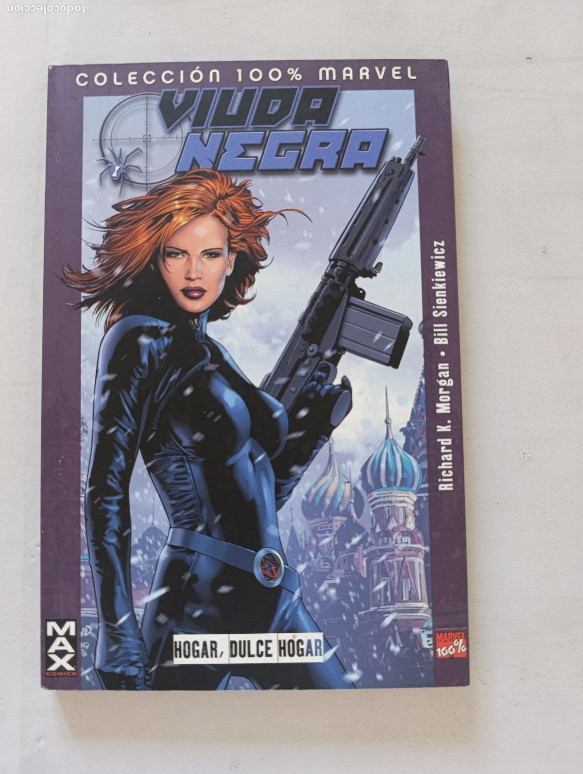 C&oacute;mics: VIUDA NEGRA - HOGAR, DULCE HOGAR - COLECCION 100% MARVEL - PANINI (370)