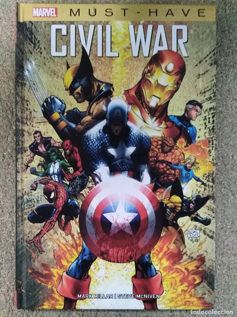 C&oacute;mics: Must Have.Civil War.Marvel.Panini