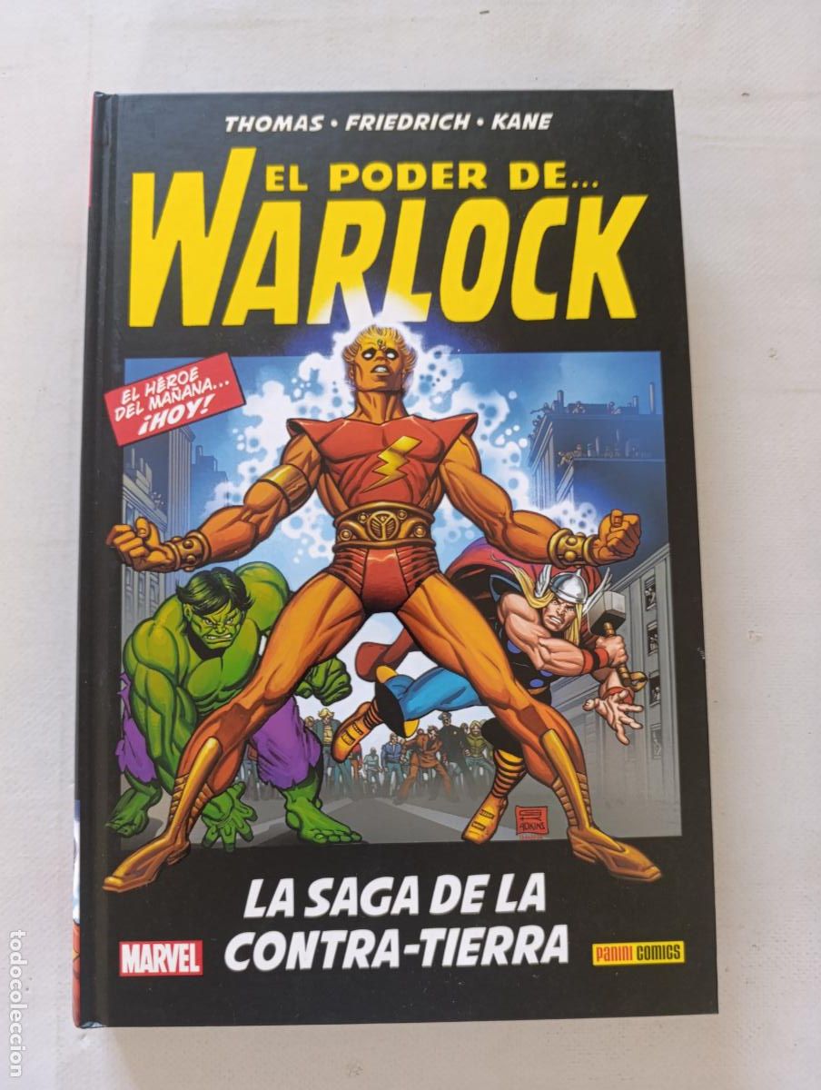 C&oacute;mics: EL PODER DE... WARLOCK - LA SAGA DE LA CONTRA-TIERRA - MARVEL - PANINI - TAPA DURA (372w)