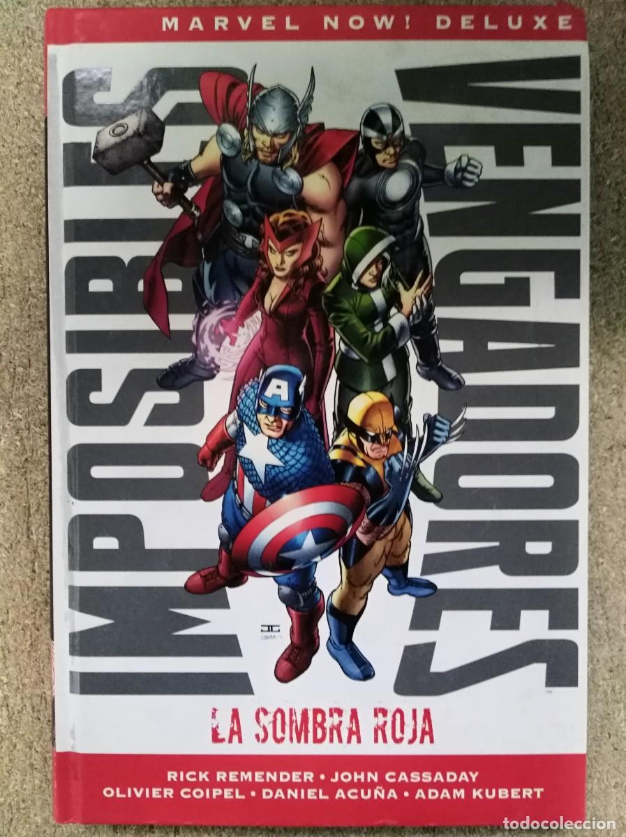 C&oacute;mics: Imposibles Vengadores 1.La Sombra Roja.Marvel Now Deluxe.Panini