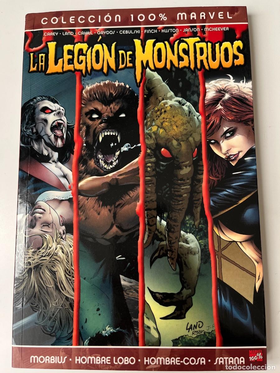 C&oacute;mics: LA LEGI&Oacute;N DE LOS MONSTRUOS COLECCI&Oacute;N 100% MARVEL PANINI COMICS