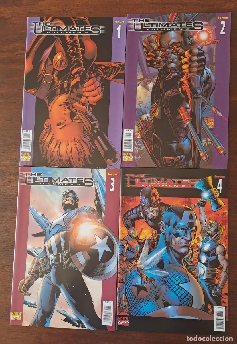 C&oacute;mics: Marvel The Ultimates Vol 1 + 2 + 3 Grapa Completa - Foto 3