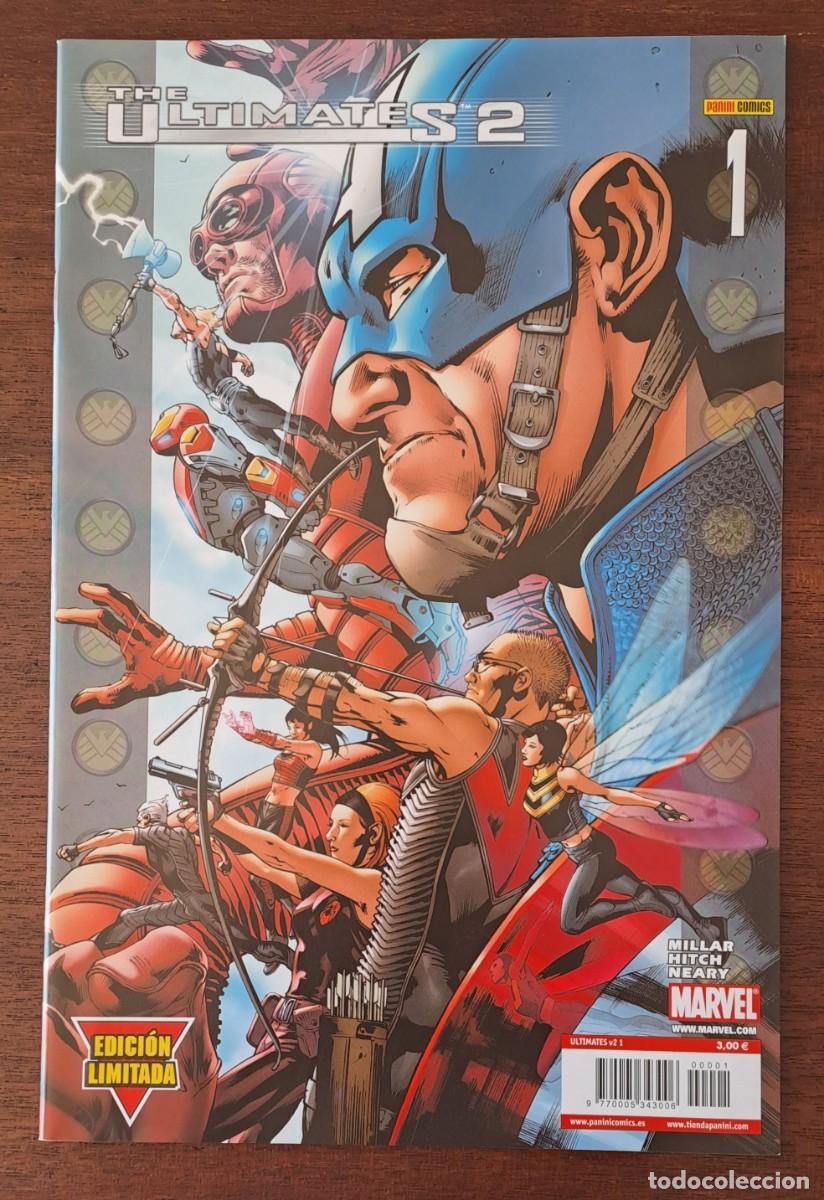 C&oacute;mics: Marvel The Ultimates Vol 1 + 2 + 3 Grapa Completa - Foto 7