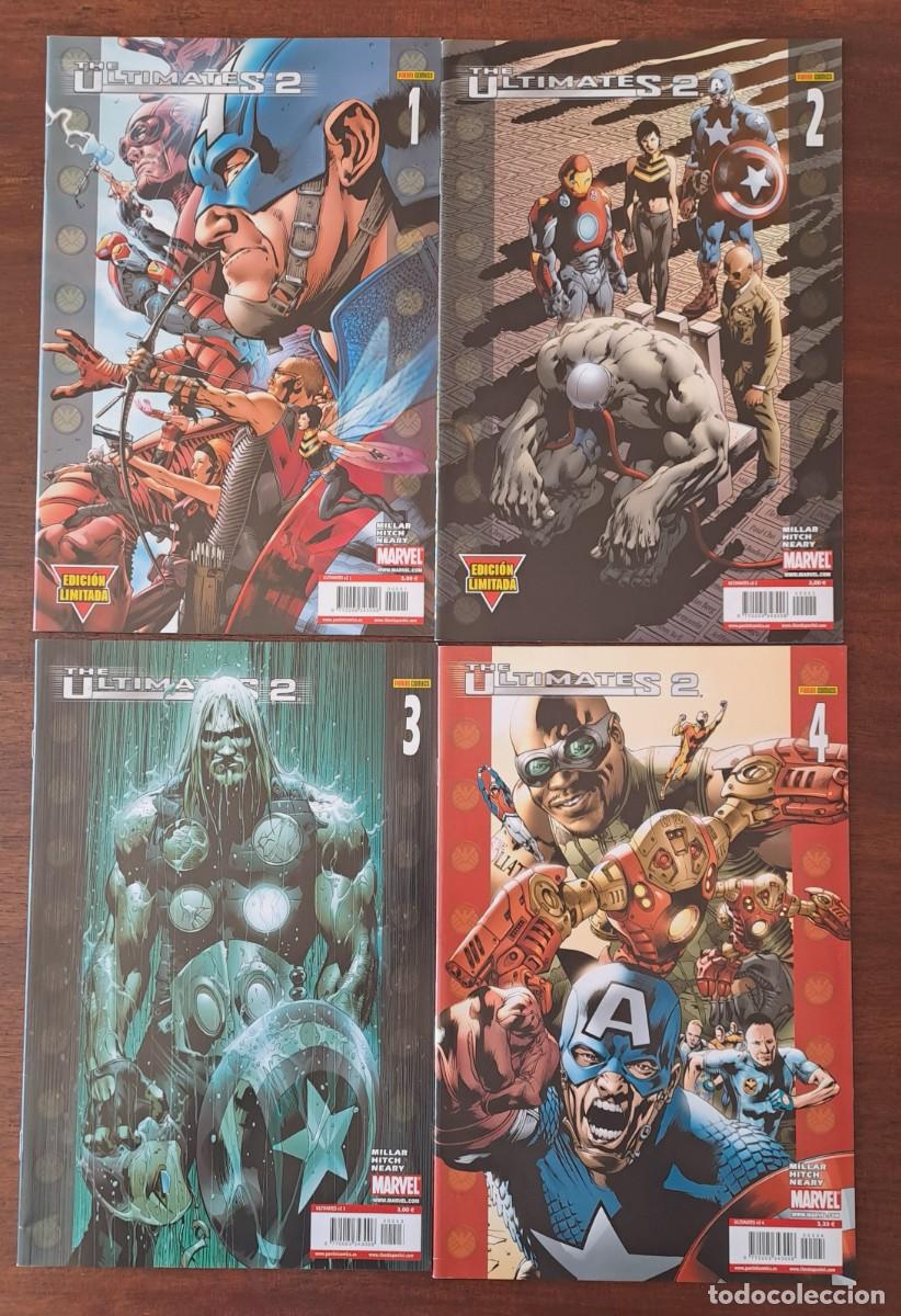 C&oacute;mics: Marvel The Ultimates Vol 1 + 2 + 3 Grapa Completa - Foto 8