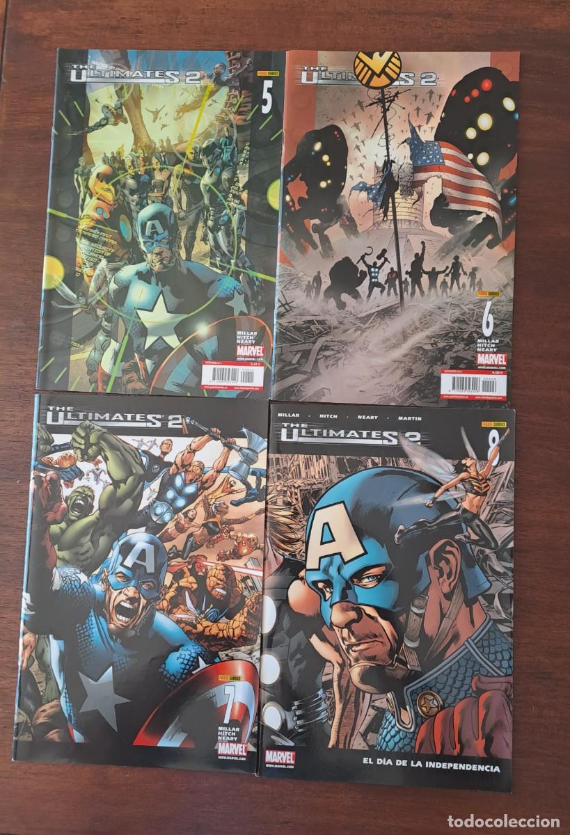 C&oacute;mics: Marvel The Ultimates Vol 1 + 2 + 3 Grapa Completa - Foto 9