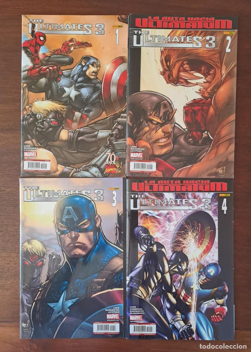C&oacute;mics: Marvel The Ultimates Vol 1 + 2 + 3 Grapa Completa - Foto 11
