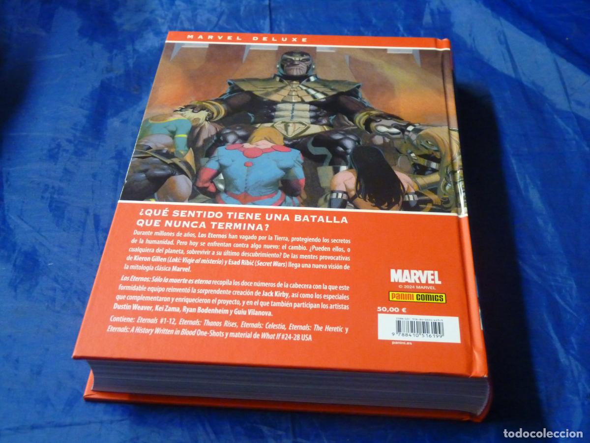 C&oacute;mics: Los Eternos: S&oacute;lo la muerte es eterna (MARVEL DELUXE) OREFSLL - Foto 3
