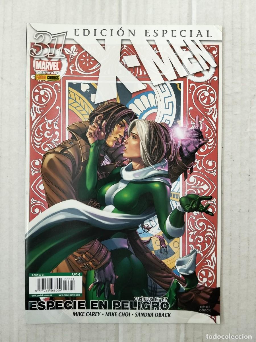 C&oacute;mics: X MEN n&ordm; 31. ESPECIE EN PELIGRO CAP&Iacute;TULOS 16 y 17. EDICI&Oacute;N ESPECIAL
