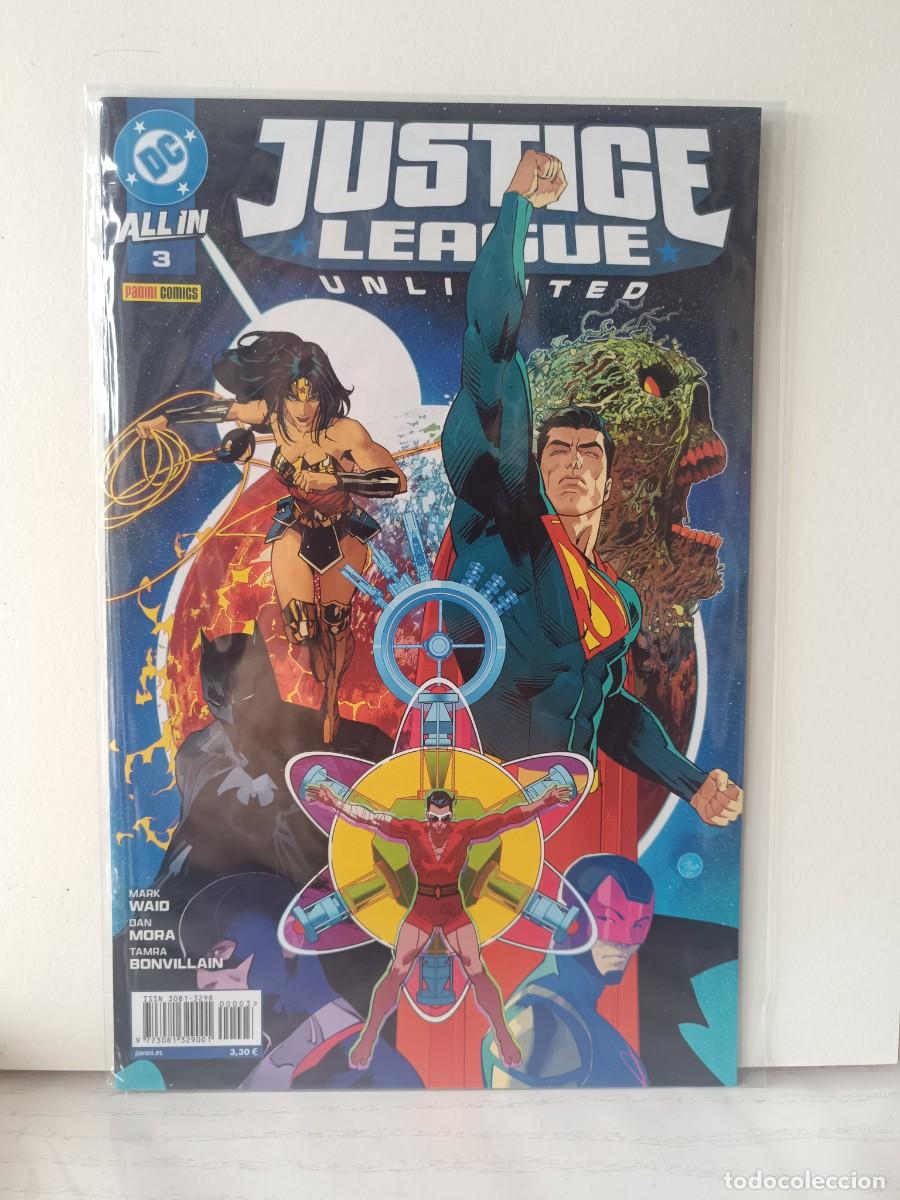 C&oacute;mics: JUSTICE LEAGUE NUMERO 3 JUSTICE LEAGUE UNLIMITED DC ALL IN