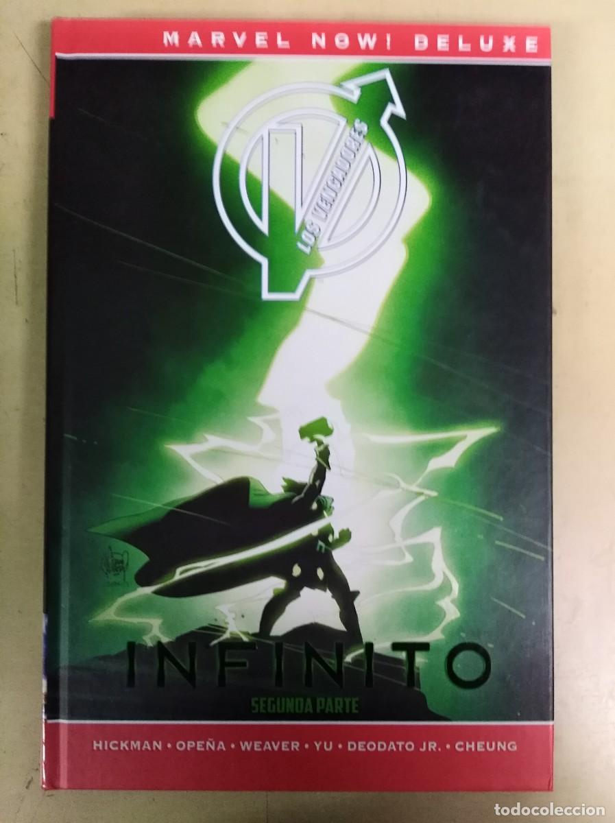 C&oacute;mics: Marvel Now Deluxe.Los Vengadores 4.Infinito.Segunda Parte.Panini