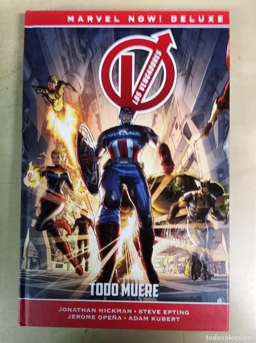 C&oacute;mics: Marvel Now Deluxe.Los Vengadores 1.Todo Muere.Panini