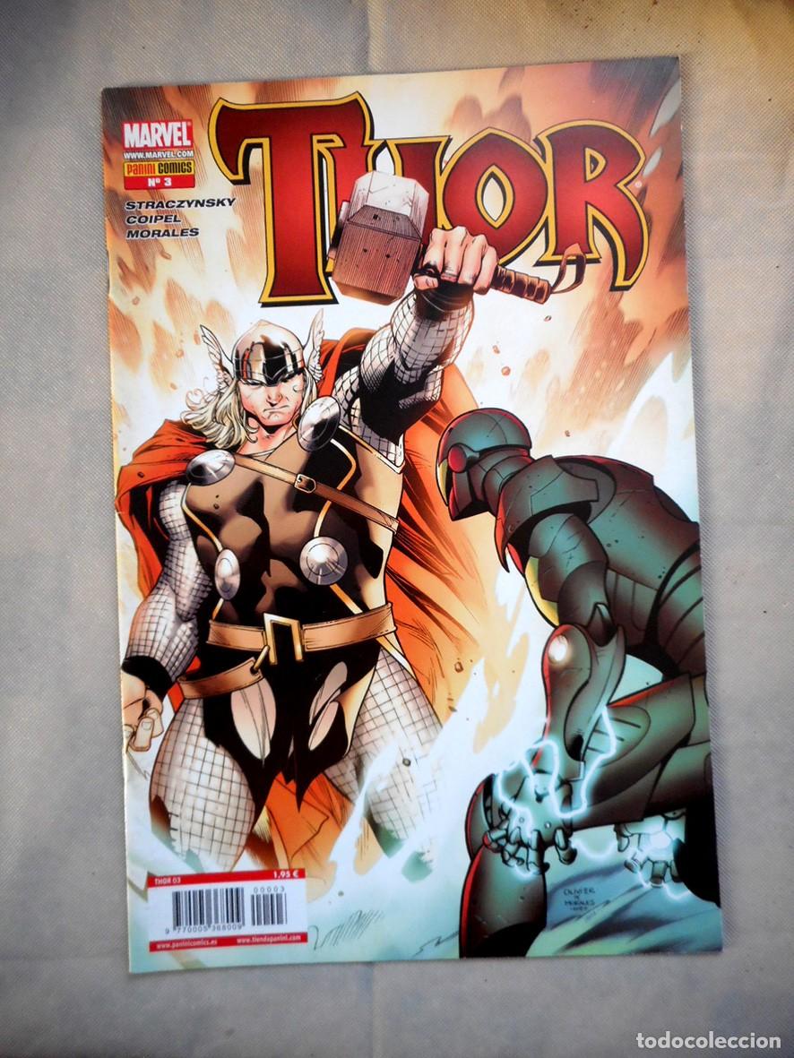 C&oacute;mics: THOR VOL.2 N&ordm;3 (PANINI-JUNIO 2008) J.MICHAEL STRACZUNSKI - OLIVIER COIPEL
