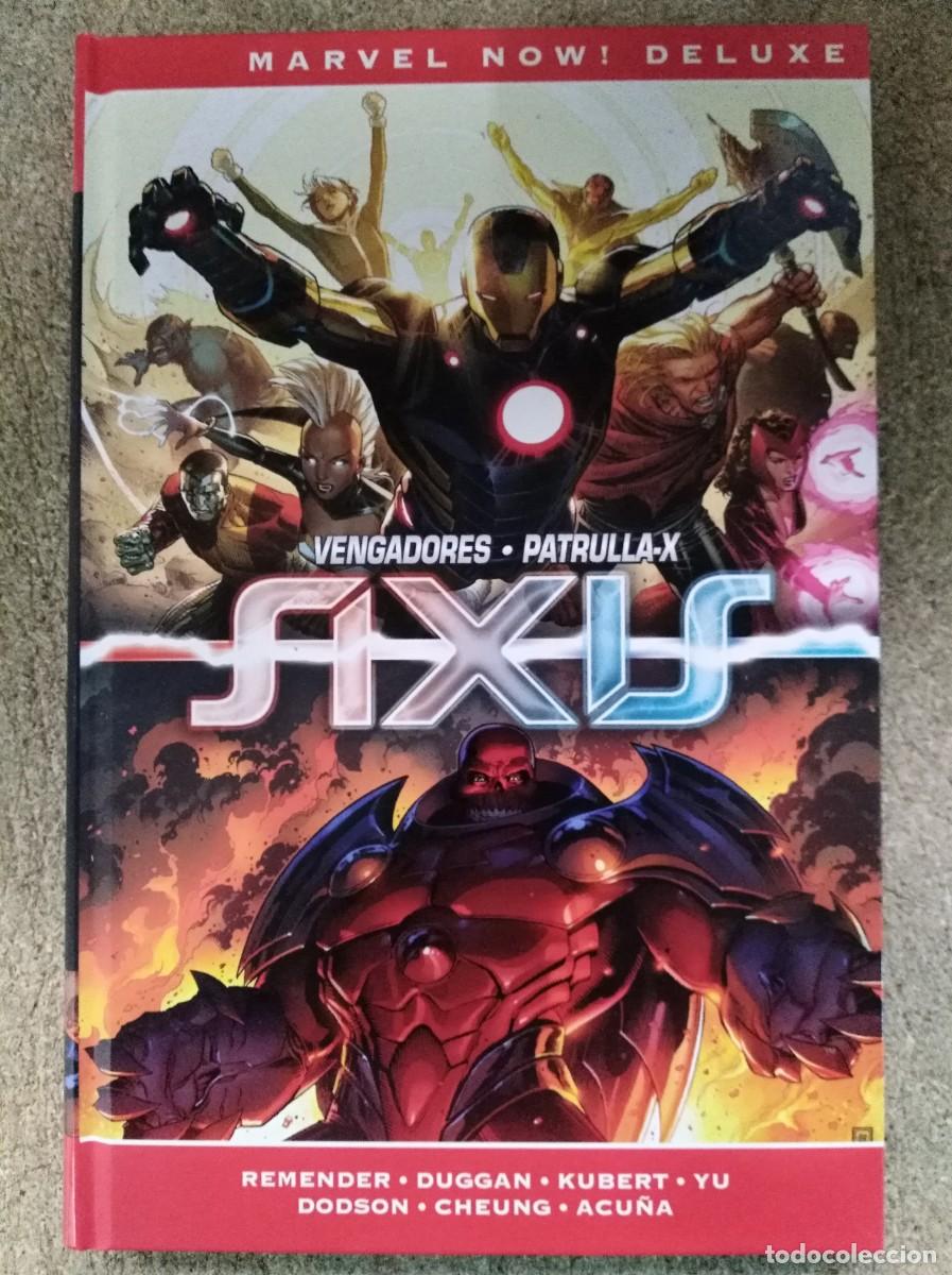 C&oacute;mics: Marvel Now Deluxe.Vengadores/Patrulla X.Axis.Panini
