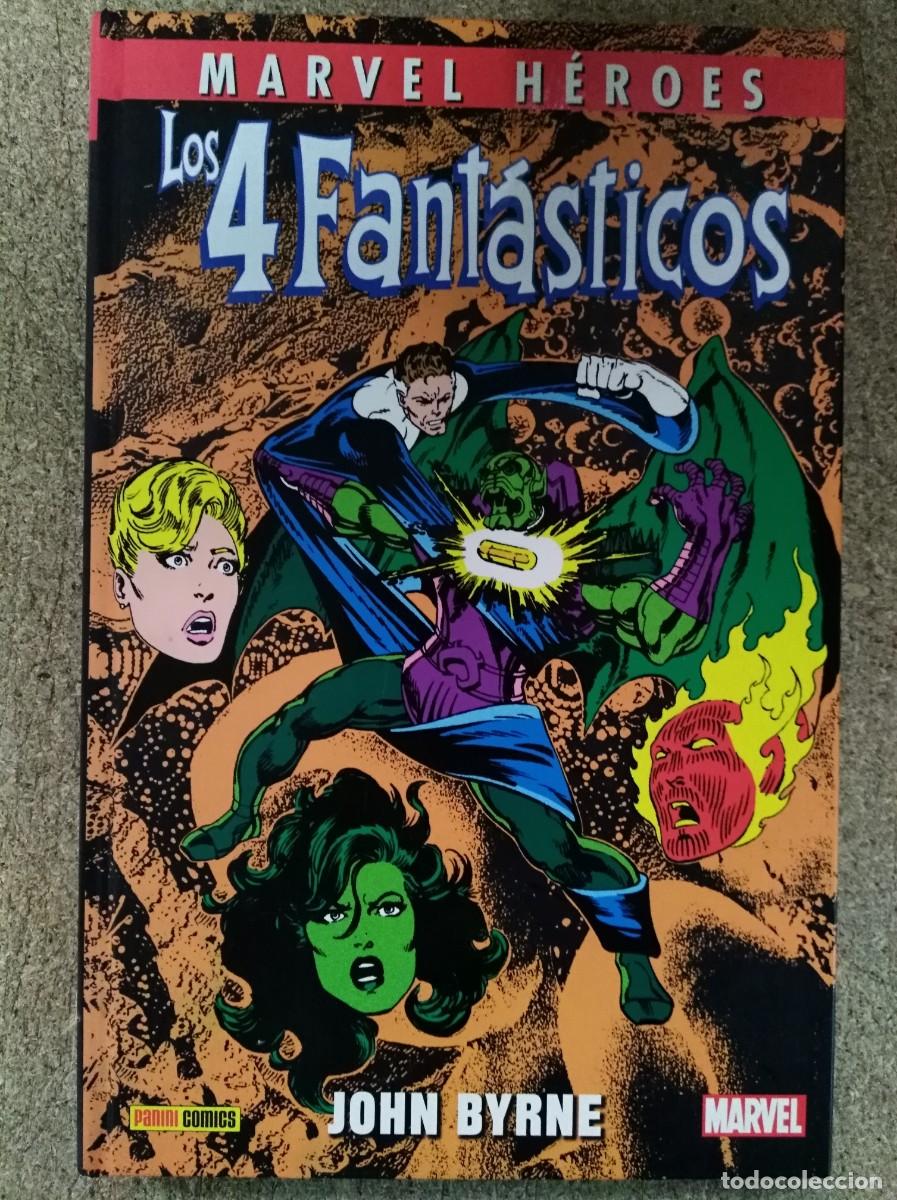 C&oacute;mics: Marvel Heroes.Los 4 Fantasticos 4.John Byrne.Panini