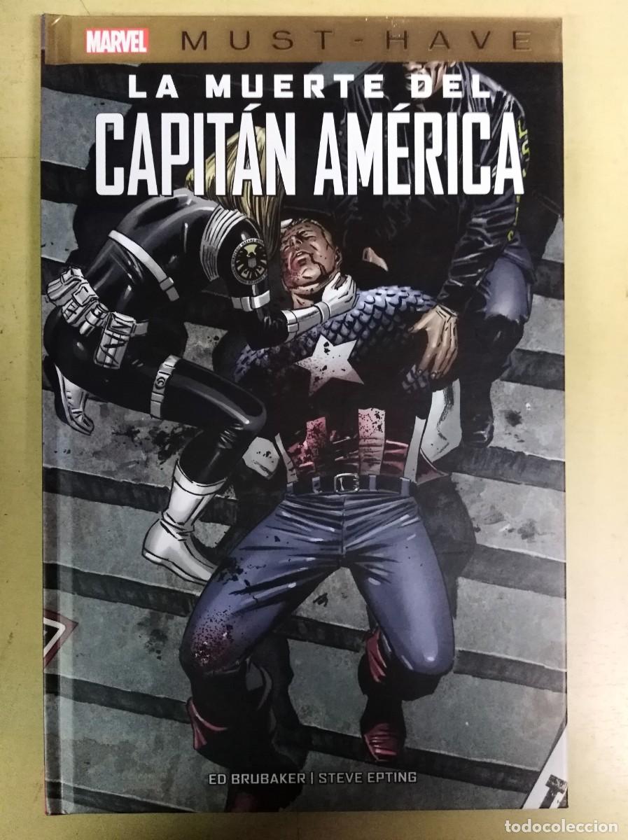C&oacute;mics: Must Have.La Muerte del Capitan America.Marvel.Panini