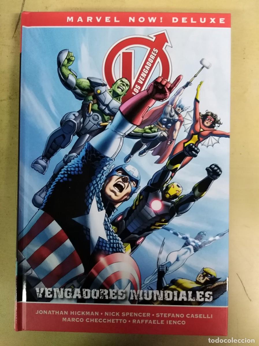 C&oacute;mics: Marvel Now Deluxe.Los Vengadores 6.Vengadores Mundiales.Panini